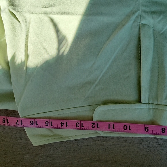 ALDO TREVI Mint Green Slacks Size 10 - Picture 5 of 8
